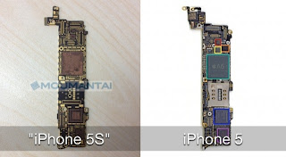 Leaked pictures of the iPhone 5S logic board hit the Web