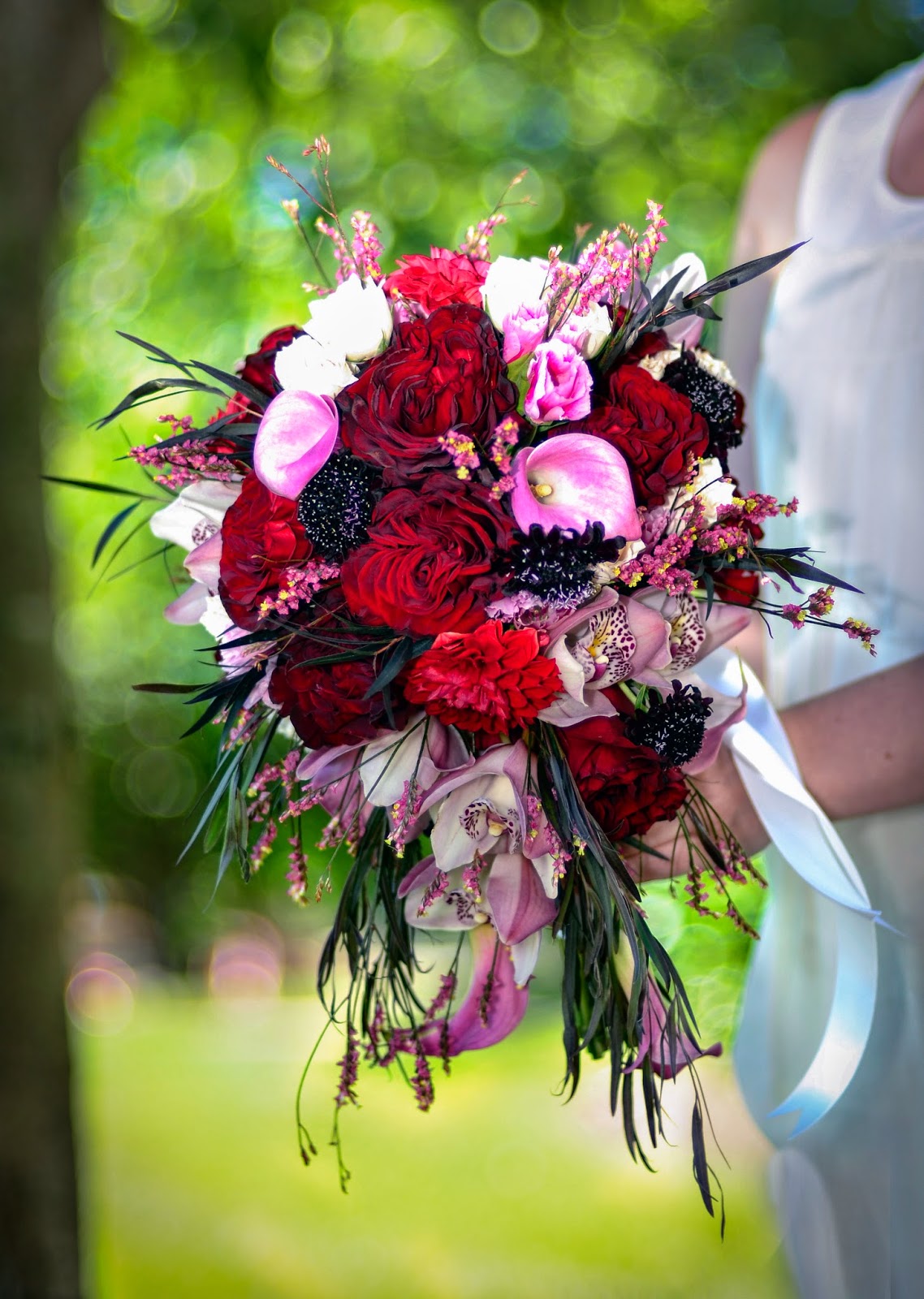 Wedding Flowers Blog Claudia S Pale Blue Green Ivory Wedding