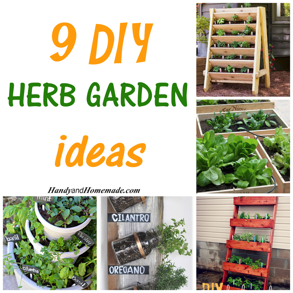 Diy Herb Garden Ideas Diy Herb Garden Ideas