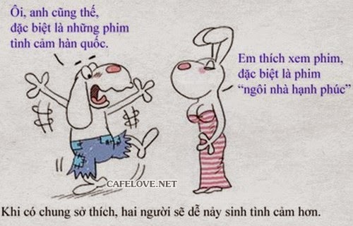 Tranh vui tình yêu: Những tình huống dễ nảy sinh tình cảm - Hình 2 Tranh vui tình yêu: Những tình huống dễ nảy sinh tình cảm - Hình 2