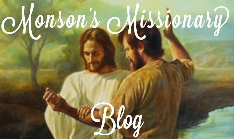 Monson's Missionary Blog