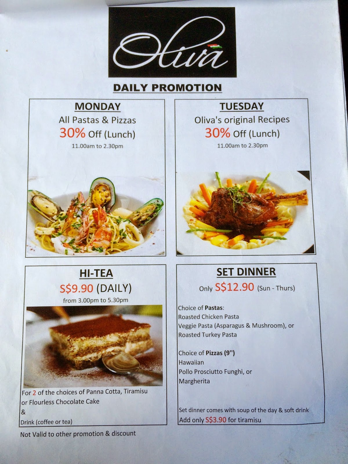 Oliva Italian Restaurant Kaiting Hearts