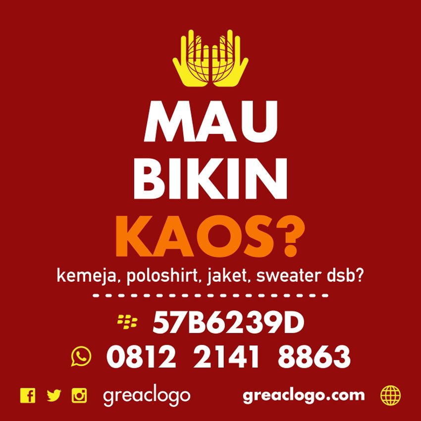 Mau bikin kaos, kemeja, dsbnya?