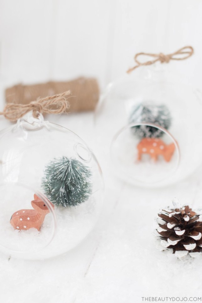 #Navidadbonitista DIY: Terrario de cristal colgante #Navidadbonitista DIY: Terrario de cristal colgante