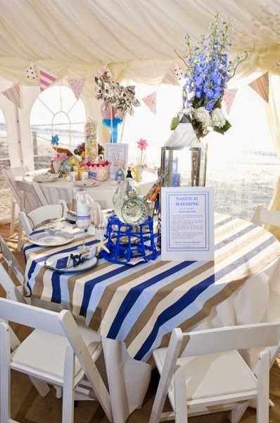 Wedding Accessories Ideas Nautical Table Decorations For
