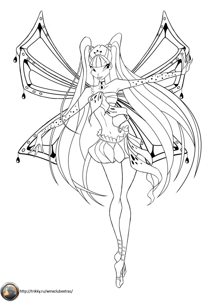 Winx Club All: Colorear: Winx Club Enchantix