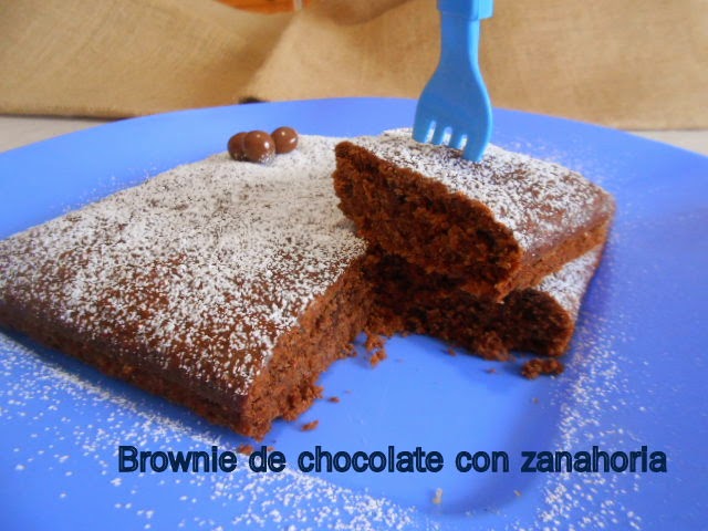 Brownie De Chocolate Con Zanahoria
