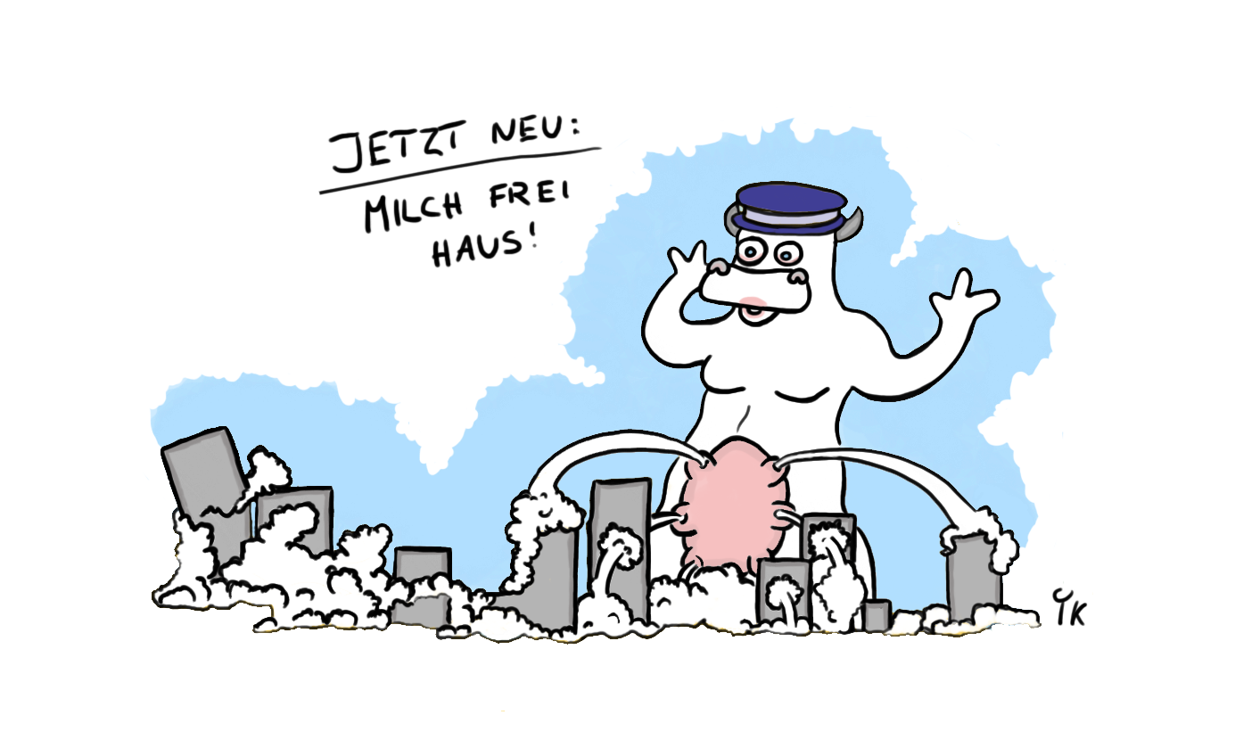 toastkunst Nichts für Leute mit Laktoseintoleranz