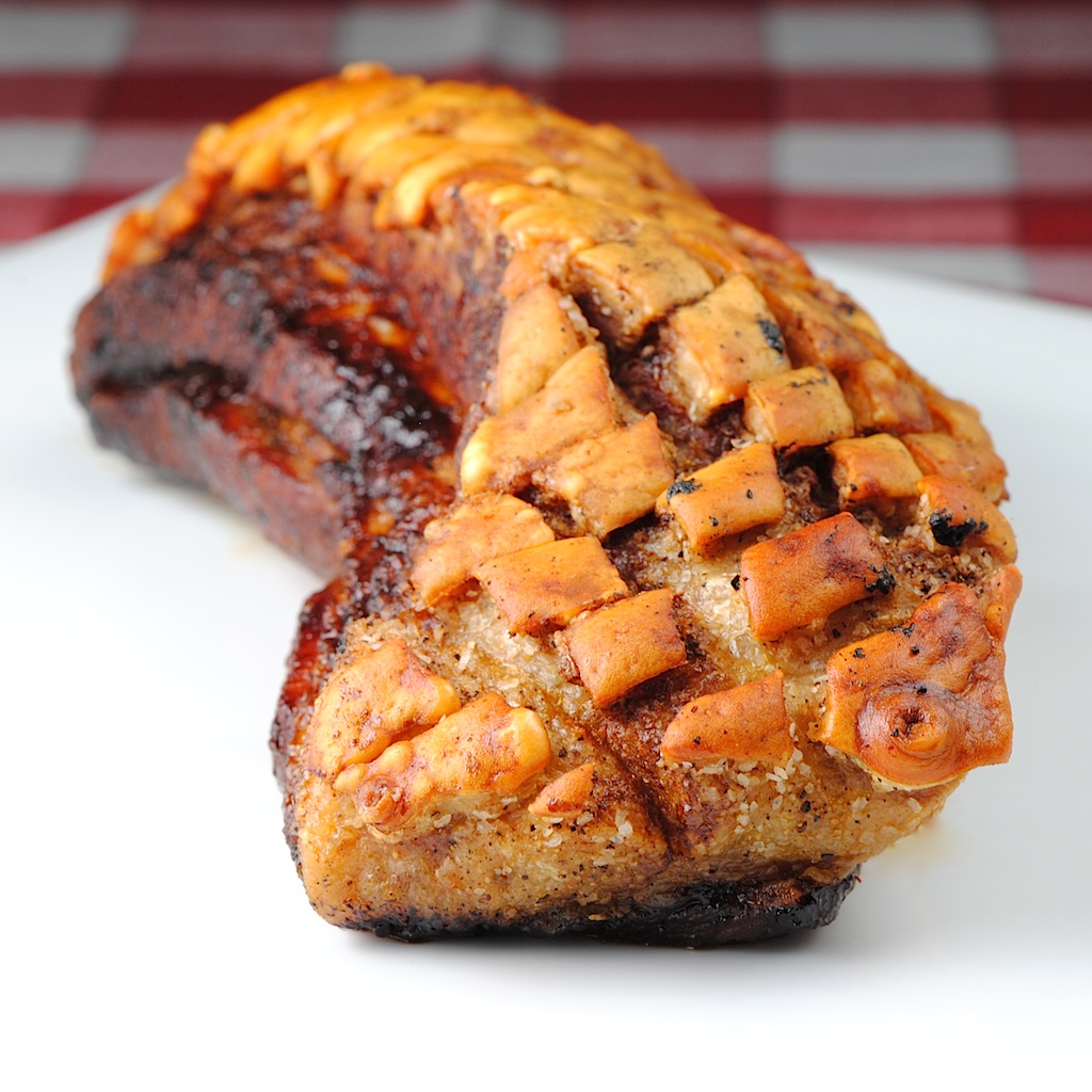 JULES FOOD... Crispy Skin Roasted Pork Belly with "EXTRA BITS"