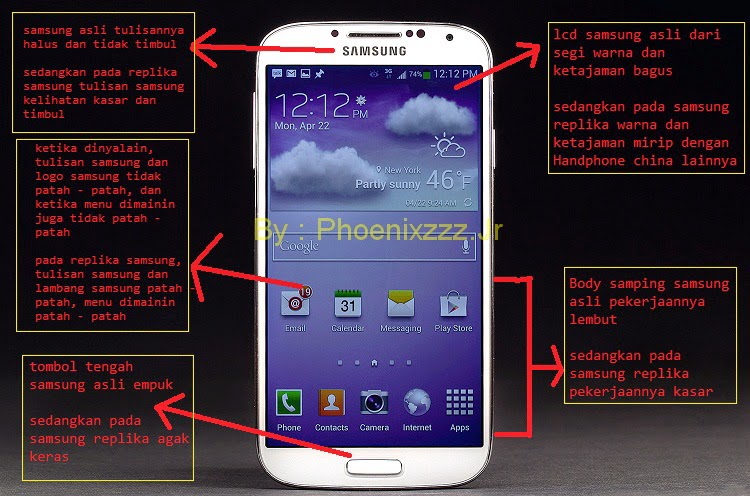 Putra Gandi Tips Membedakan Handphone Asli Dan Replika
