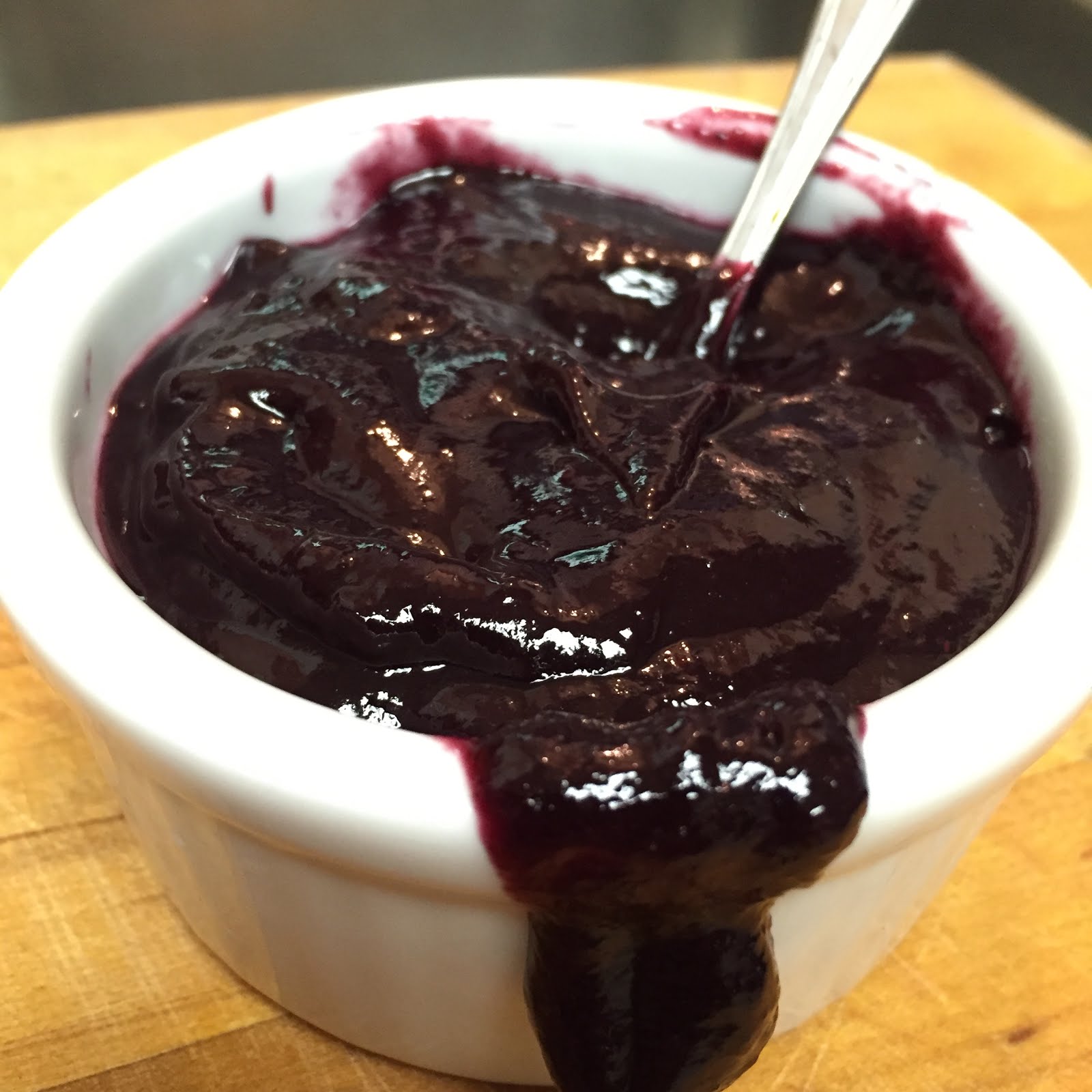 The Cajun Caveman Smokey Chipotle Blueberry Ketchup Paleo