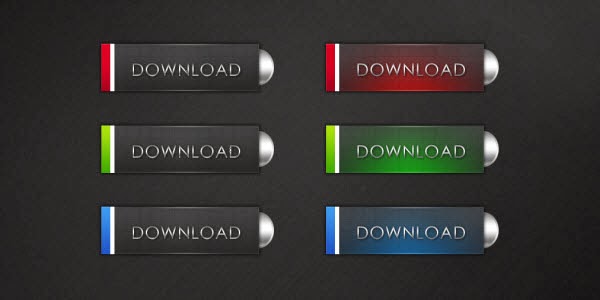 Carbonalistic Web Buttons Carbonalistic Web Buttons