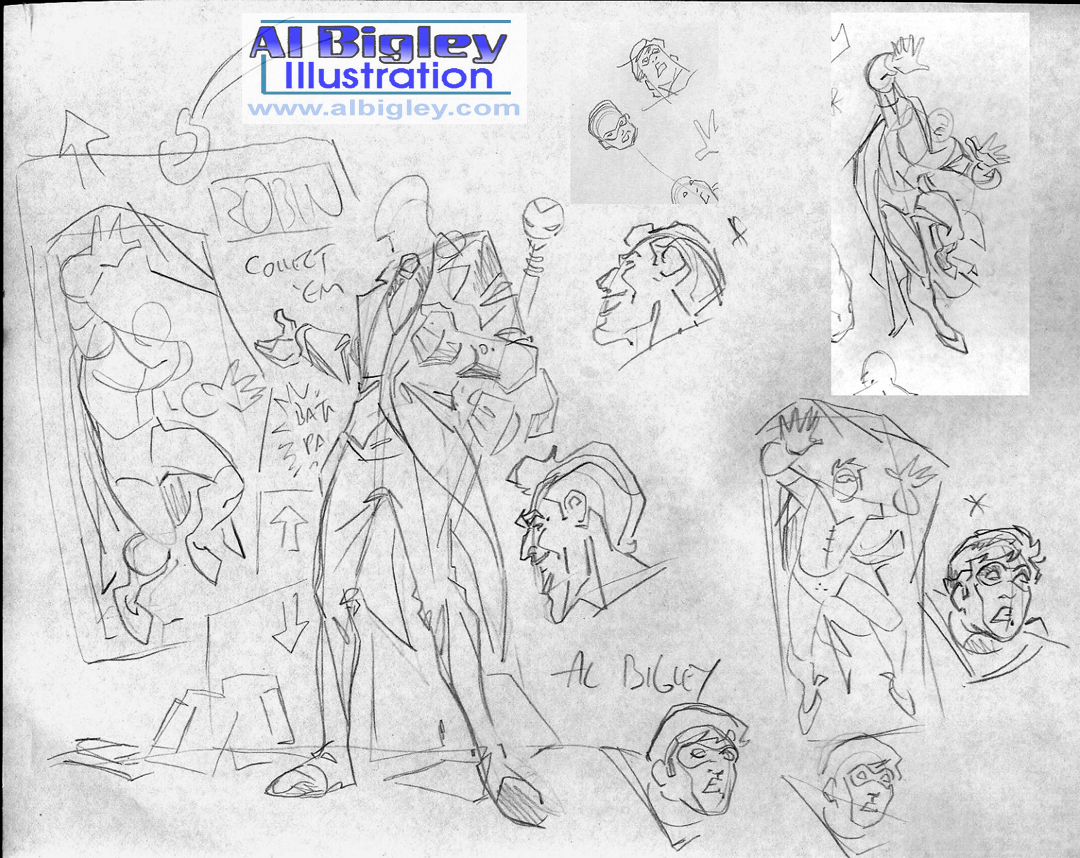The Joker Sketches