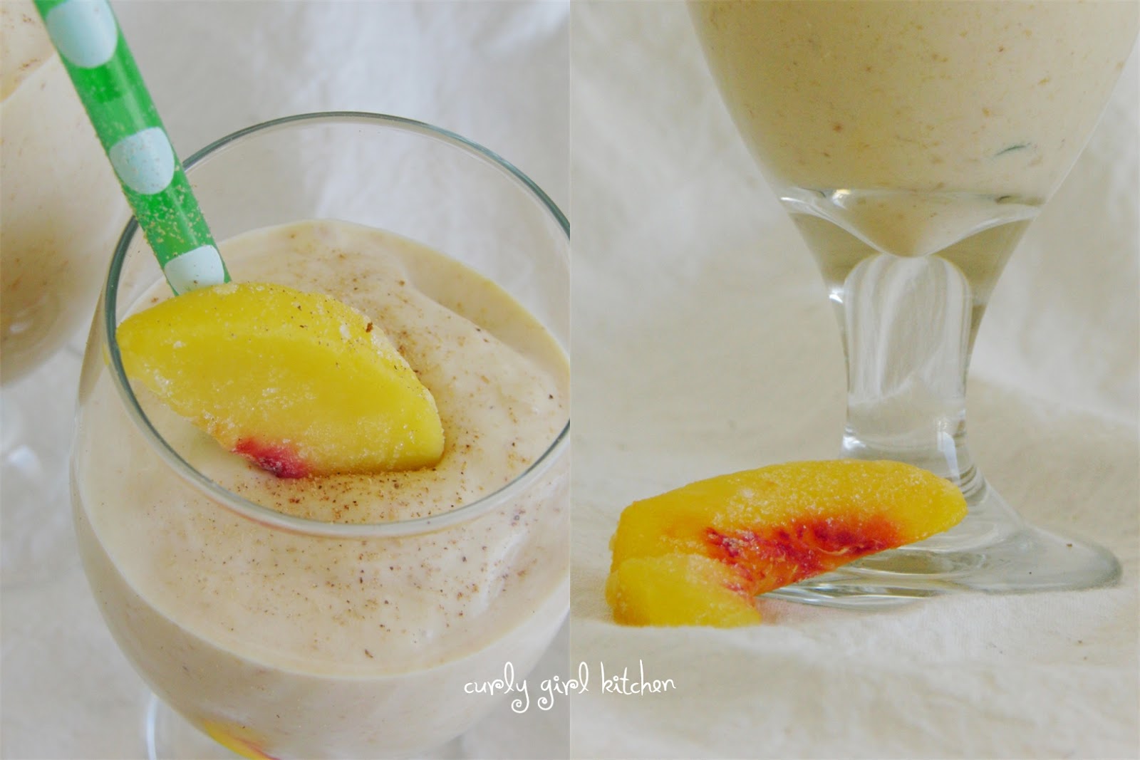 Curly Girl Kitchen Fruit and Nut Butter Smoothies...