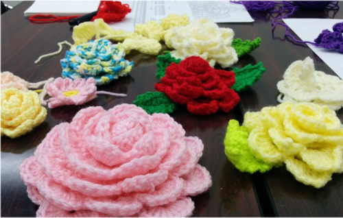 かぎ編み教室 クロッシェ ジャパン Crochet Japan ブログ 巻きバラの編み方