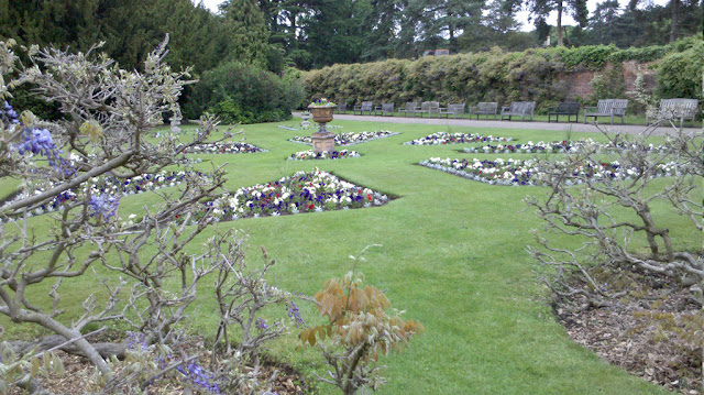 The formal gardens at Nonsuch Park