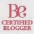 BE certified blogger