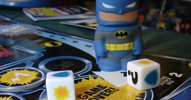 BATMAN Batman 'Throw Down Funko Battle Board Game #NEW 