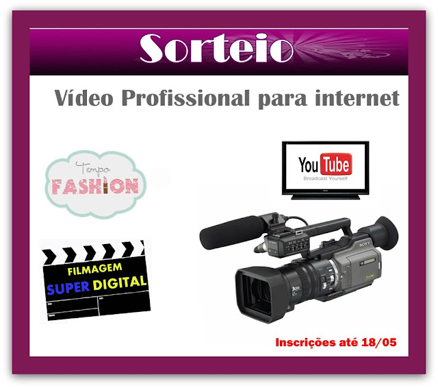 Sorteio no Tempo Fashion Até 18/05