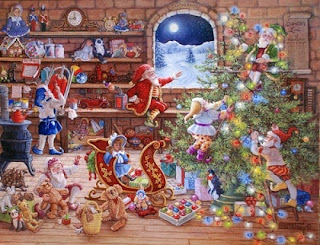 Christmas Paintings Wallpapers Collection