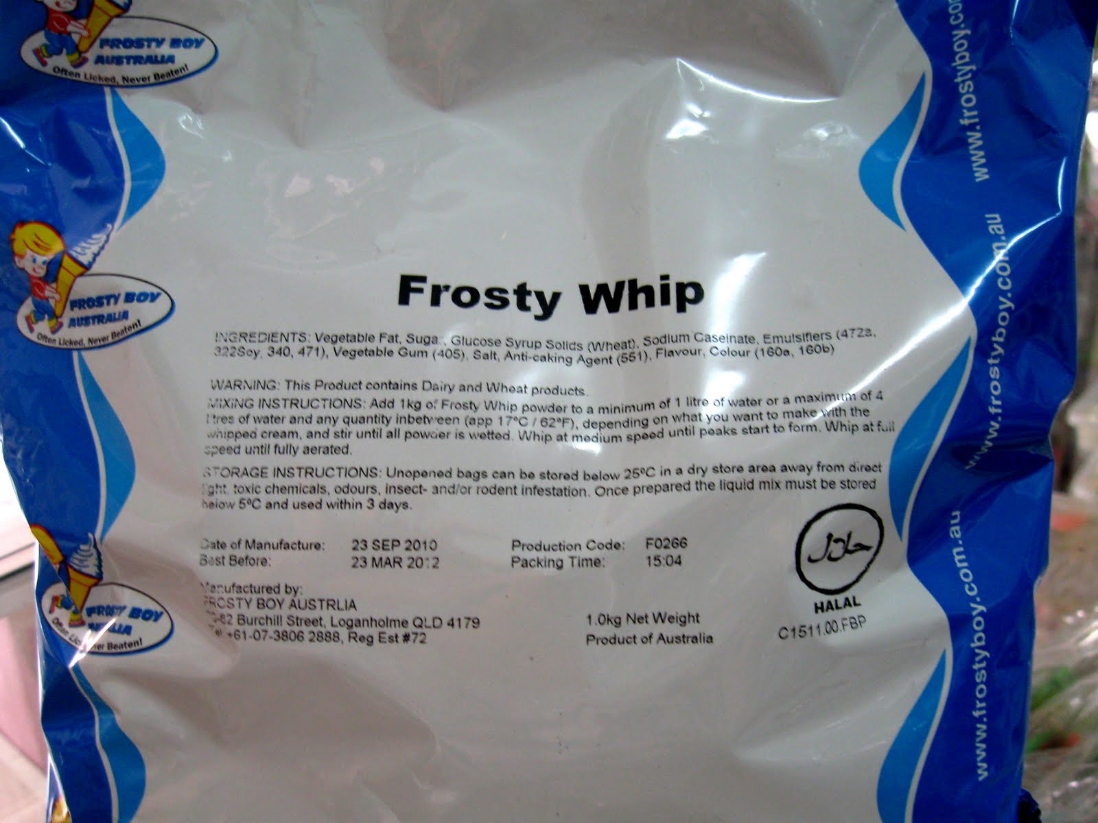 love2bake co. Have you tried Frosty Whip Cream Powder?