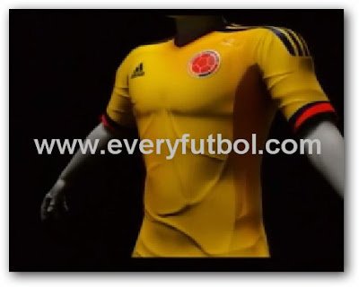 La Nueva Camiseta De La Seleccion Colombia Para El 2011