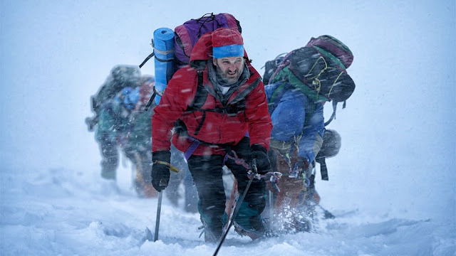 Jason Clarke en una escena de Everest
