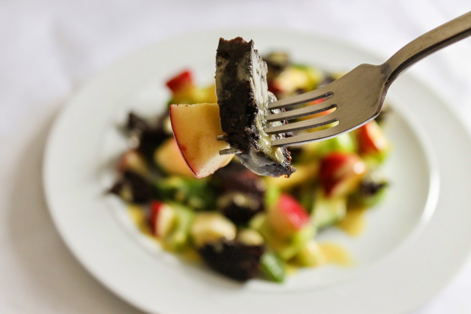 eat like you love yourself Black Pudding Salad