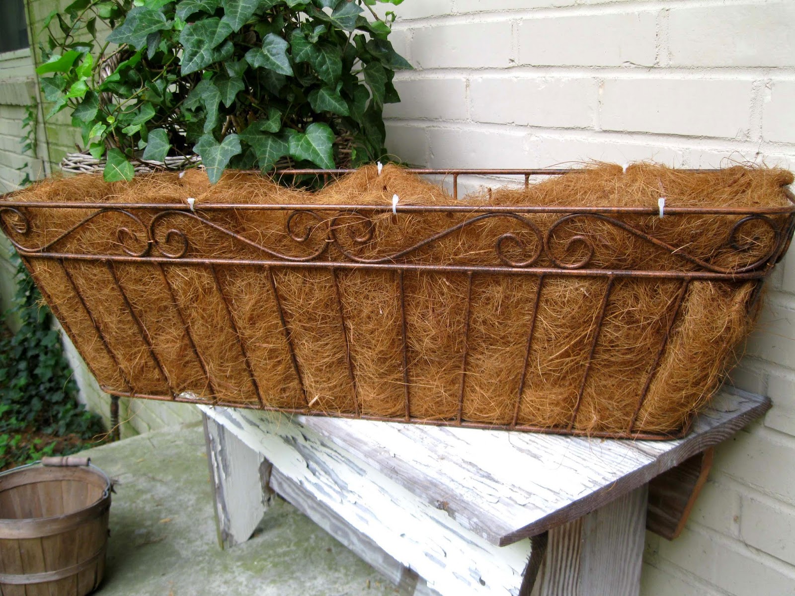 Donna's Art at Mourning Dove Cottage Cottage window boxes