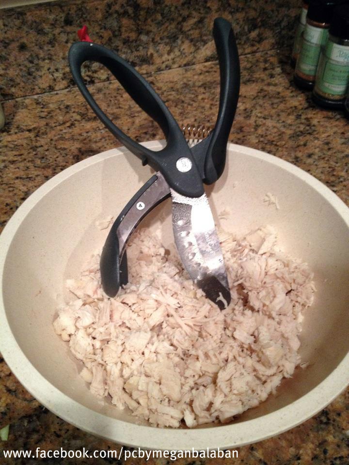 My Pampered Kitchen Adventures Fastest way to chop chicken EVER!