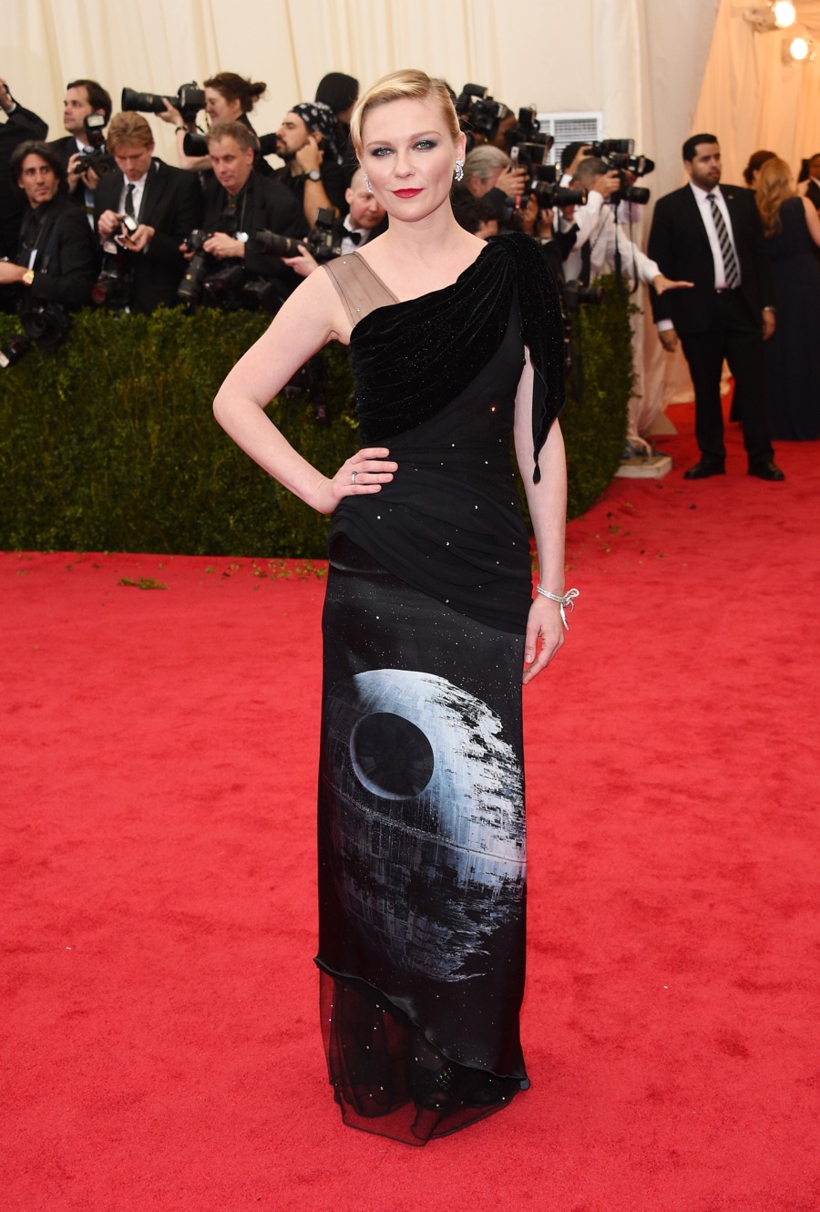 kirsten dunst, rodarte star wars, met gala 2014 worst dressed