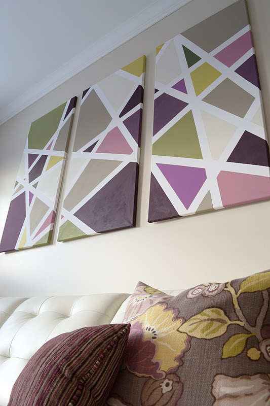 Canadian Home Love: $15 Living Room Art