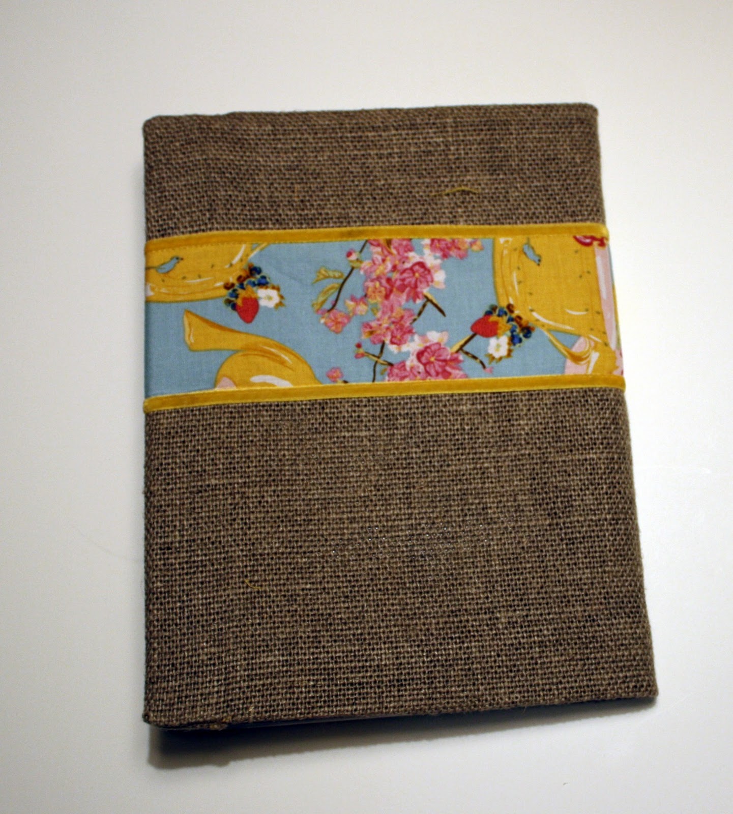 sew grown Book or Journal Cover Tutorial