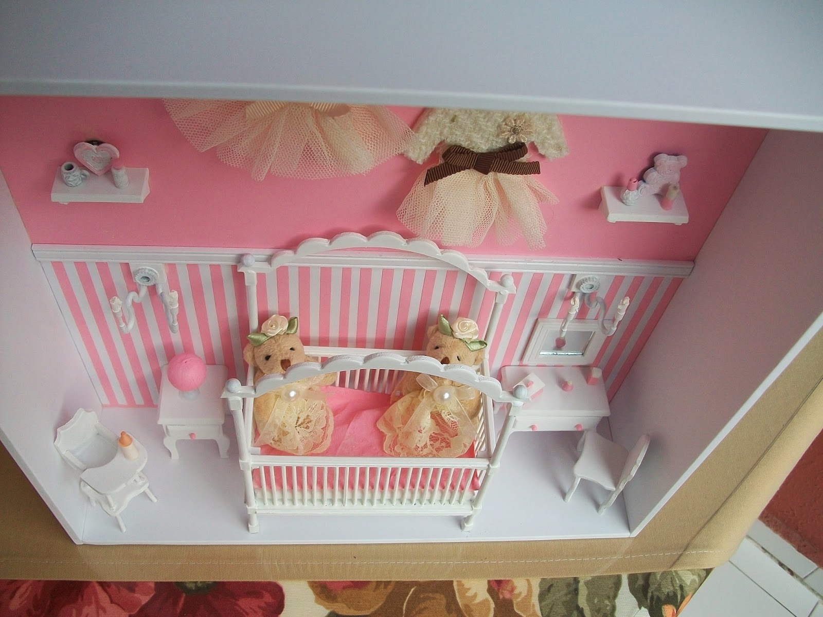 ! ♥ Küçük Şeyler Minyatür, Hobi ♥ ! Kız bebek duvar