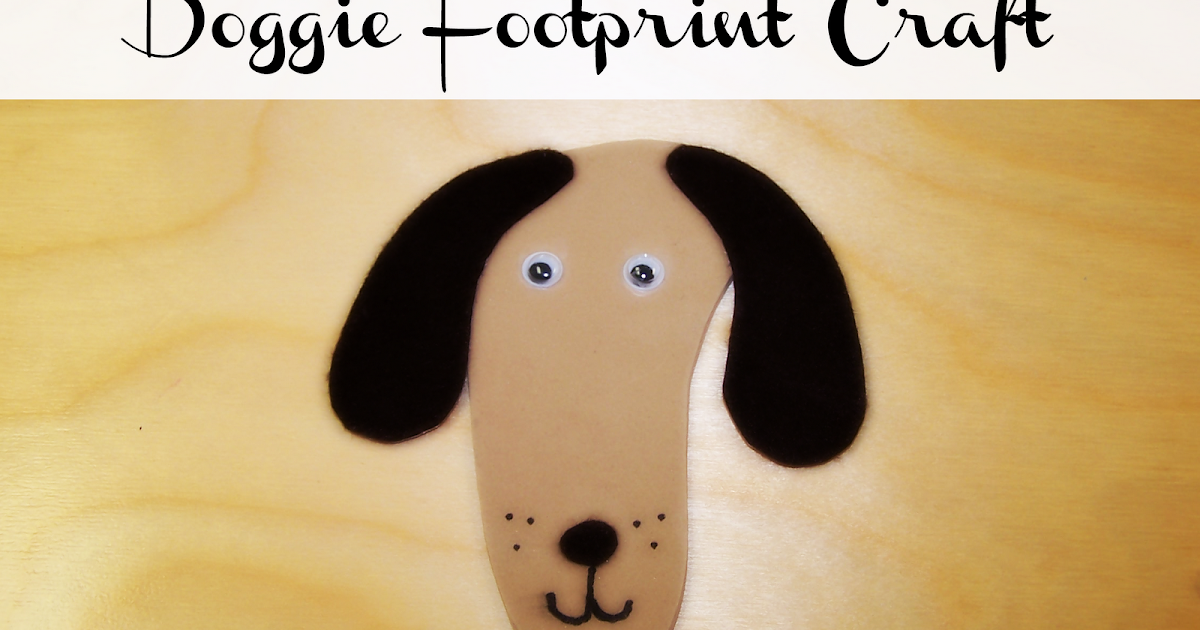 Doggie Footprint Craft