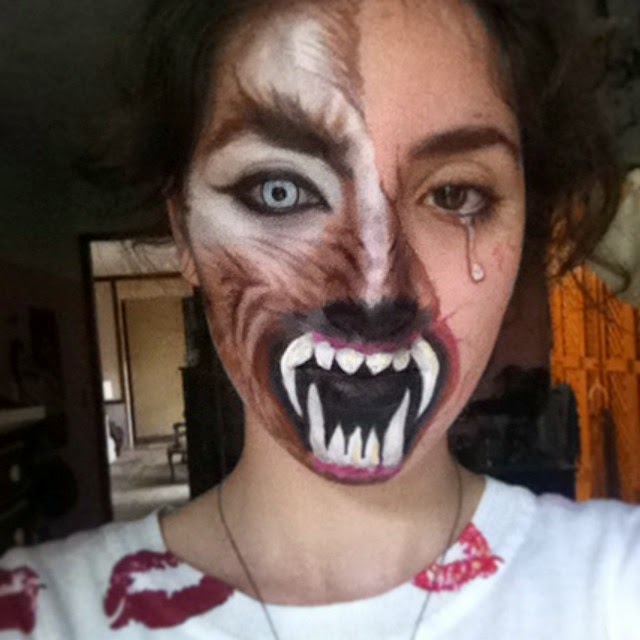 Makeup Scary Face Paint