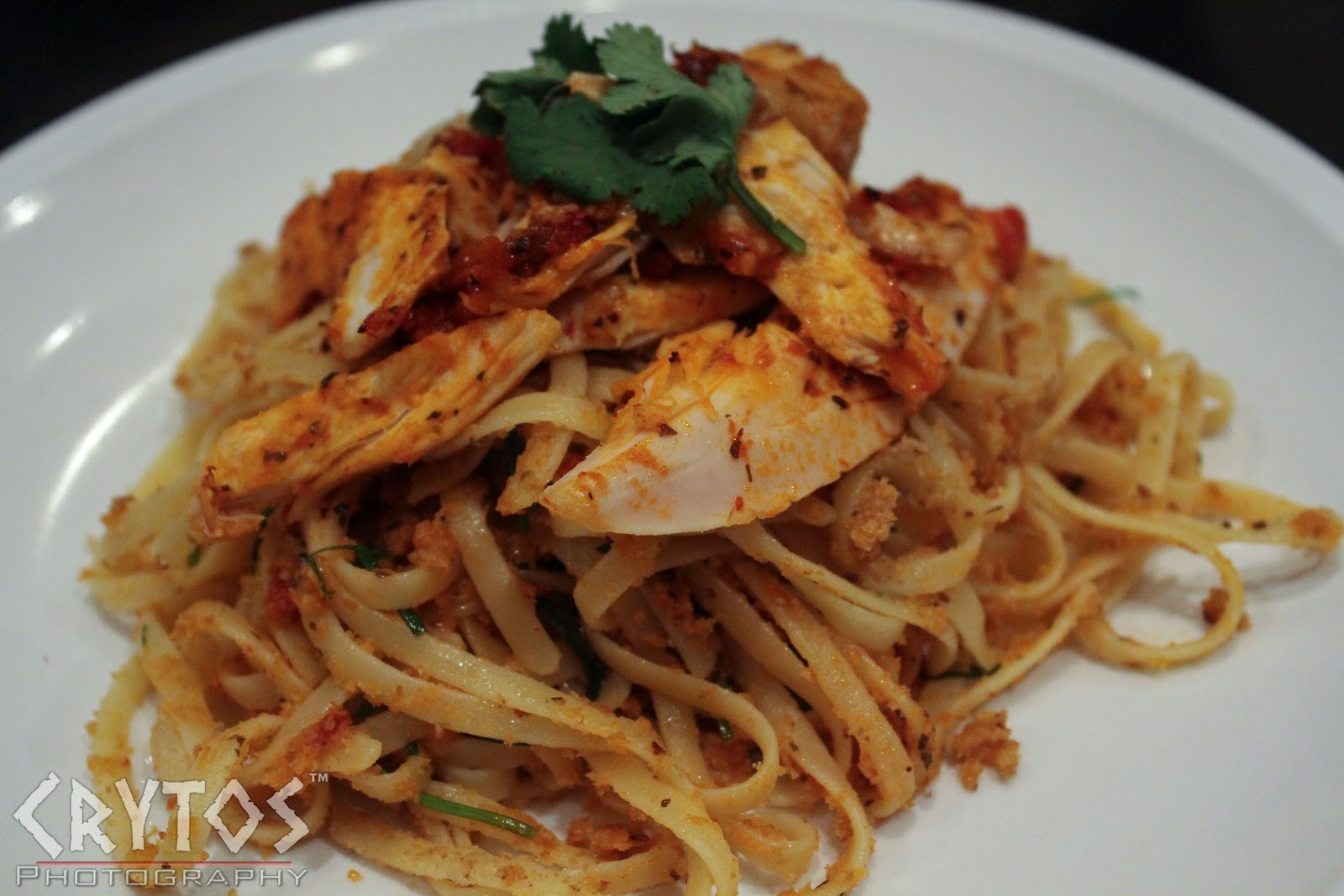 Grilled Chicken Breadcrumb Pasta Crytos Food
