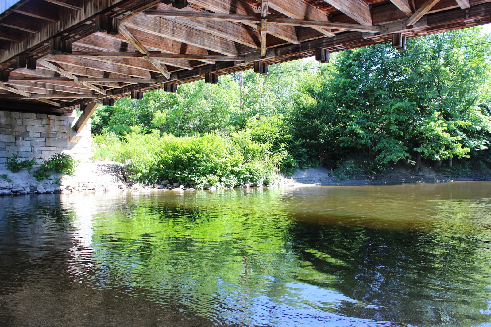 Cornerstone Retreat Rope Swing Under The Covered Bridge