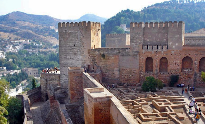 Castillos y Fortalezas de España Alcazaba de la Alhambra ( Granada )