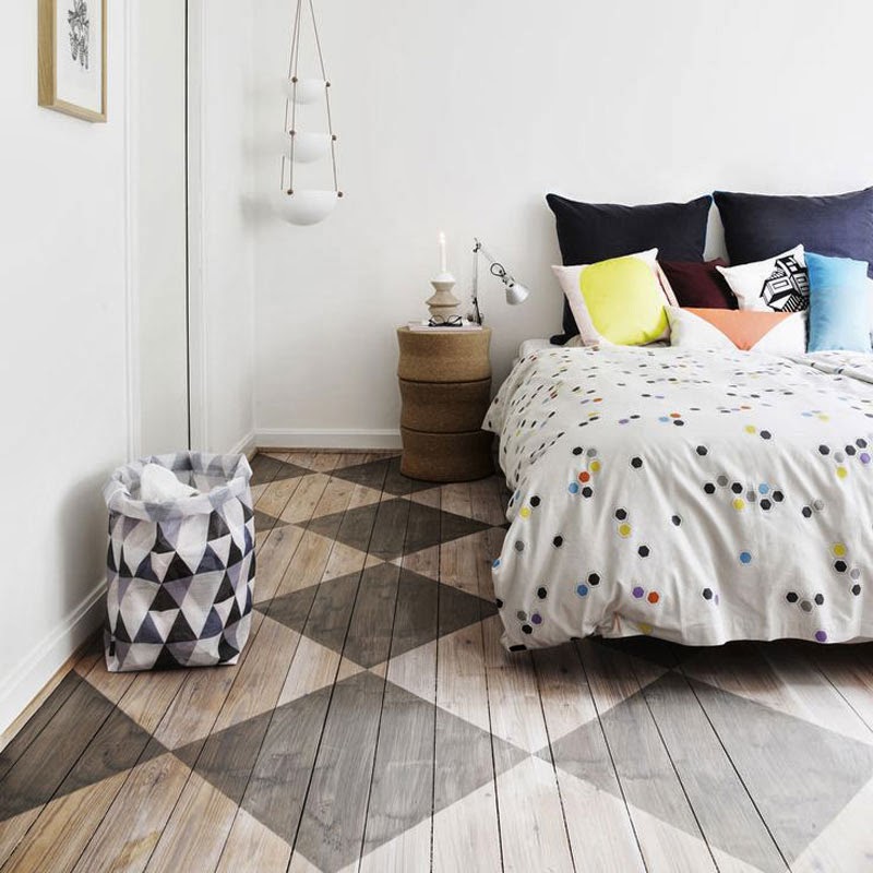 10 originales maneras de poner suelos de madera en tu hogar