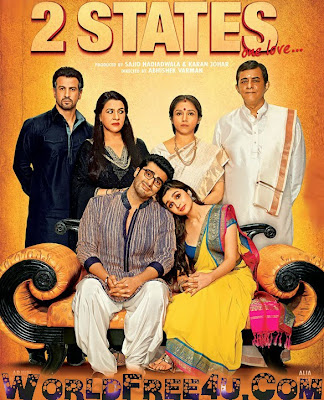 Poster Of Hindi Movie 2 States (2014) Free Download Full New Hindi Movie Watch Online At worldfree4u.com Poster Of Hindi Movie 2 States (2014) Free Download Full New Hindi Movie Watch Online At worldfree4u.com