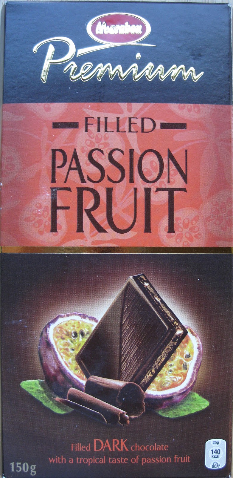 Dark Chocolate Diary Marabou Premium Filled Passion Fruit