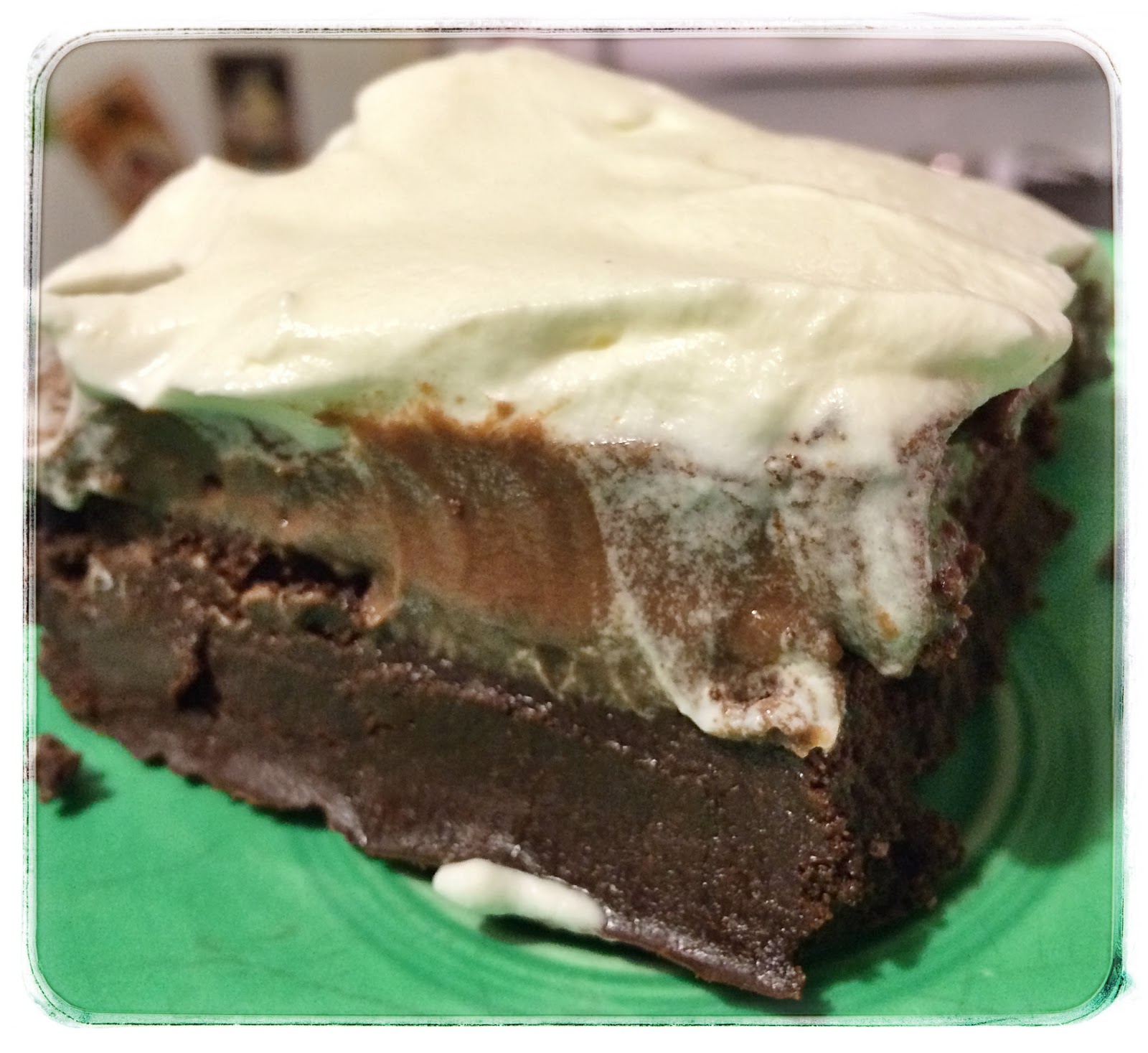 DepressionEra Grandma in Training Chocolate Cream Pie Brownies