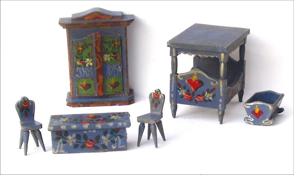 Feel My Felt Antique German Doll Furniture