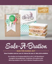 Sale- A- Bration Broschüre 2016