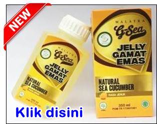 Walatra G-Sea Jelly Gamat Rasa Jeruk