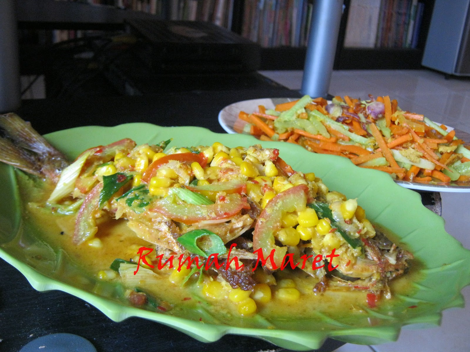 Rumah Maret: Resep Ikan Ekor Kuning Acar Jagung