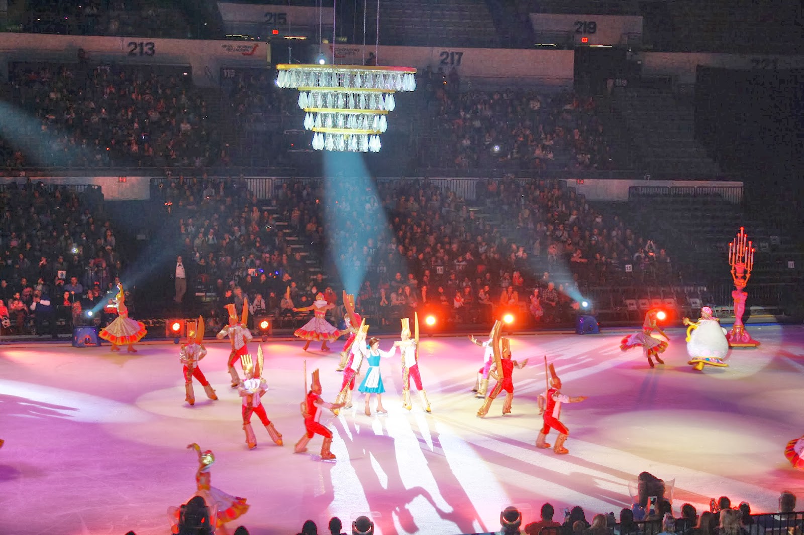 Disney on Ice Rockin Ever After Show Review at Long Beach