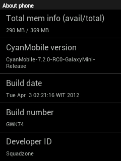 CyanMobile 7.2.0 RC0 For Galaxy Mini GT-S5570 CyanMobile 7.2.0 RC0 For Galaxy Mini GT-S5570