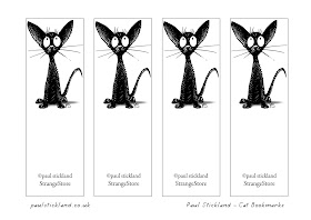 free cat bookmarks, oriental cat bookmarks,